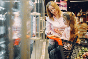 What to do when your child lies down and cries in the supermarket?